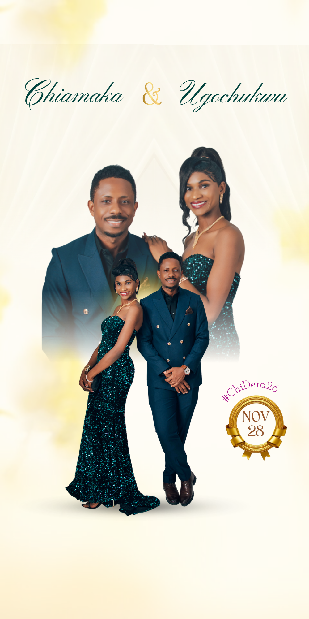 Chiamaka & Ugochukwu — November 28, #ChiDera26