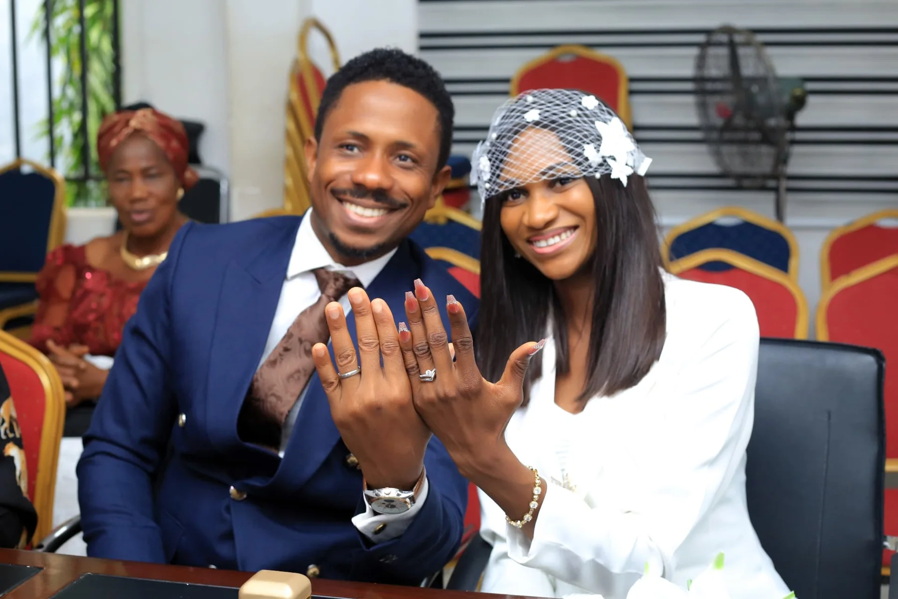 Chiamaka and Ugo — a cherished memory