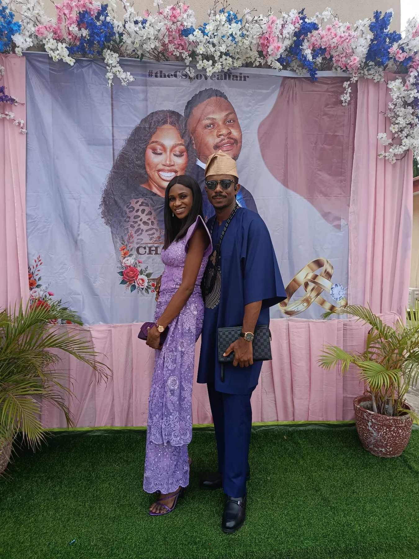 Chiamaka and Ugo — a cherished memory